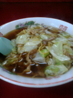 「スープ入り焼きそば並」@こばや食堂の写真