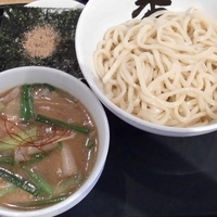 「博多もつつけ麺」@秀ちゃんラーメンの写真