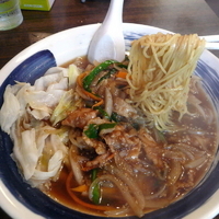 「焼肉ラーメン 750円」@元祖大王SL 海浜幕張店の写真