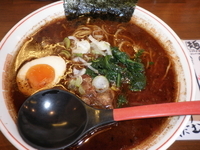 「濃厚熟成味噌とんこつラーメン（780円）ランチ白ご飯サービス」@熊本らーめん おっぺしゃん 若林店の写真
