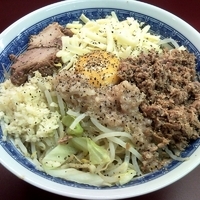 「汁なし （ニンニク） 780円」@らーめん豚喜 川口店の写真