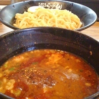「吟醸つけ麺味噌、並（￥850）+半熟煮卵（￥50）」@吟醸らーめん 久保田 本店の写真