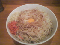 「冷やしまぜそば、特盛り」@ラーメン 麺処 なるとの写真