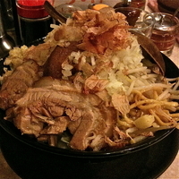 「勘九郎辛旨醤油（￥780）野菜増し（￥100→ランチサービス￥0」@麺屋 勘九郎の写真