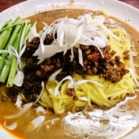 「芝麻醤麺（ゴマ味辛味麺スープ無し）」@中華四川料理 天山の写真
