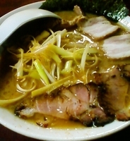 「ネギチャーシューメン（ミックス）（850円）」@ラーメン 日本一の写真