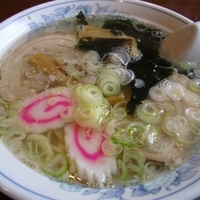 「塩ラーメン600円」@手打ちラーメン 恒の写真