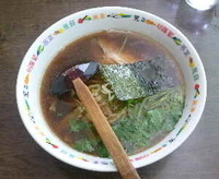 「正油ラーメン（550円）」@たんぽぽの写真