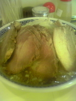 「塩ラーメン+トッピングセット￥1000」@麺家ぶんすけの写真