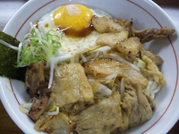 「がっつりまぜそば 肉増し 300g （1000円）」@吉祥寺先陣 つけ麺 まんぞうの写真