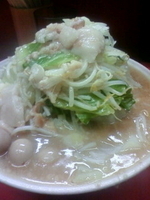 「ラーメン大（ヤサイマシマシ、ニンニク、アブラ）」@ラーメン二郎 大宮店の写真