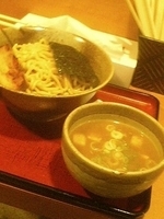 「渓つけ麺Ⅱ小 750円」@食処 渓の写真