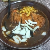 「カツカレーラーメン ￥900」@ラーメンハウス 満久の写真