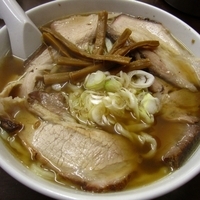 「チャーシューメン680円+餃子5個400円」@手打らーめん 玄の写真