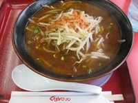 「たいわんラーメン660円」@くるまやラーメン 奥戸店の写真