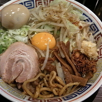 「ガッツリ汁なし麺（￥680）特製（￥200）」@麺屋ZERO1 吉祥寺店の写真