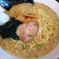 「背脂ラーメン（麺硬め）￥600」@ラーメンショップ 矢吹店の写真