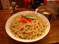 「イタリアントマトとチーズのつけ麺（W盛り）+麺増し+チャーシュー」@麺屋 蕃茄の写真