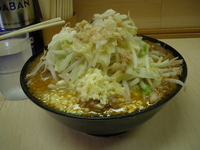 「味噌ラーメン+豚（ヤサイニンニクアブラ）」@ラーメン二郎 京成大久保店の写真