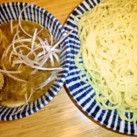 「とろ魚介つけそば(750円)」@つけそば専門店 楽庵の写真