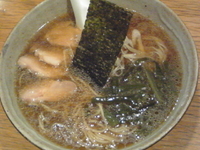 「夏の醤油ラーメン」@宵の一二三の写真