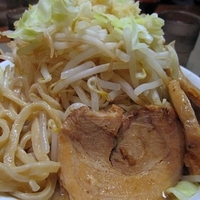 「フク郎（塩）ヤサイニンニク+豚マシ  850円」@らーめん 福たけ 市原店の写真