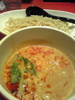 「坦々つけ麺」@つけめん工房 浅草製麺所の写真