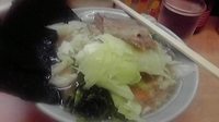 「キャベツラーメン（濃い目・固め）」@光家の写真