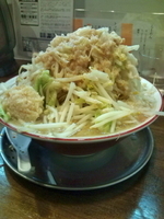 「らーめん並（全増し）￥700」@クローバーの写真