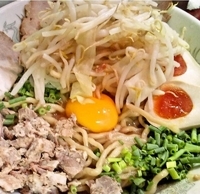 「油そば+チャーシュー（750円+200円）」@ラーメン頂の写真