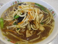 「サンマーメン+餃子」@餃子の王将 桜木町店の写真