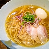 「煮干塩（700円）」@町田汁場 しおらーめん 進化の写真