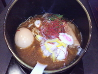 「伊勢海老そば味玉入り（950円）」@二代目 けいすけ 海老そば外伝の写真