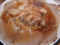 「肉盛り中華そば（550円）」@麺匠 味冨久 住之江店の写真