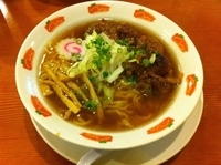 「牛すじラーメン」@好麺食堂 豊橋南店の写真