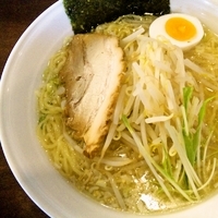 「塩ラーメン（650円）」@麺屋 蕾の写真