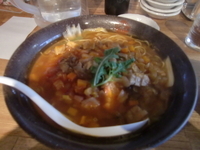 「らーめんミネストローネ（大）830円（昼サービス）」@麺家 五大力 東豊中本店の写真