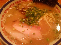 「ラーメン+替玉（680円+120円）」@博多長浜らーめん 田中商店の写真