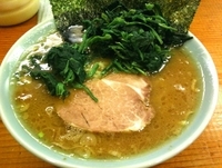 「ラーメン  ほうれん草増し  800円」@横浜家系ラーメン やややの写真