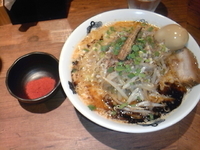 「カラシビ 味噌らー麺 （辛子別盛り）」@カラシビ味噌らー麺 鬼金棒の写真