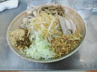 「まぜそば大盛」@覆麺 智の写真