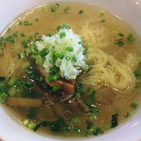 「塩らあめん（麺硬め）￥680」@なかじゅう亭 高崎上豊岡店の写真