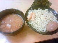 「濃厚つけ麺+味玉」@だいこく製麺の写真