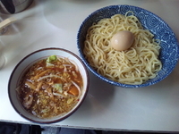 「つけ麺（中盛）」@つけ麺 まるかみの写真