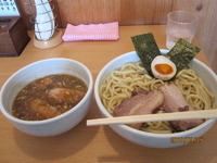 「徳つけ麺大盛チャーシューハーフ」@煮干そば とみ田の写真