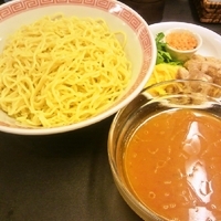 「冷やしつけ麺 赤とうがらし」@ラーメン大至の写真