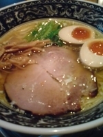 「あじ玉塩らーめん」@中村屋@WeST PArK CaFE kichijojiの写真