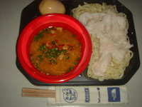 「肉味噌つけ麺+味玉+ゆで豚」@大つけ麺博 浜松町駅前特設会場の写真
