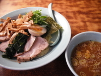 「チャーシューつけめん+メンマ」@ラーメンショップ 藤岡店の写真