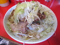 「ぶた入りラーメン」@ラーメン二郎 三田本店の写真